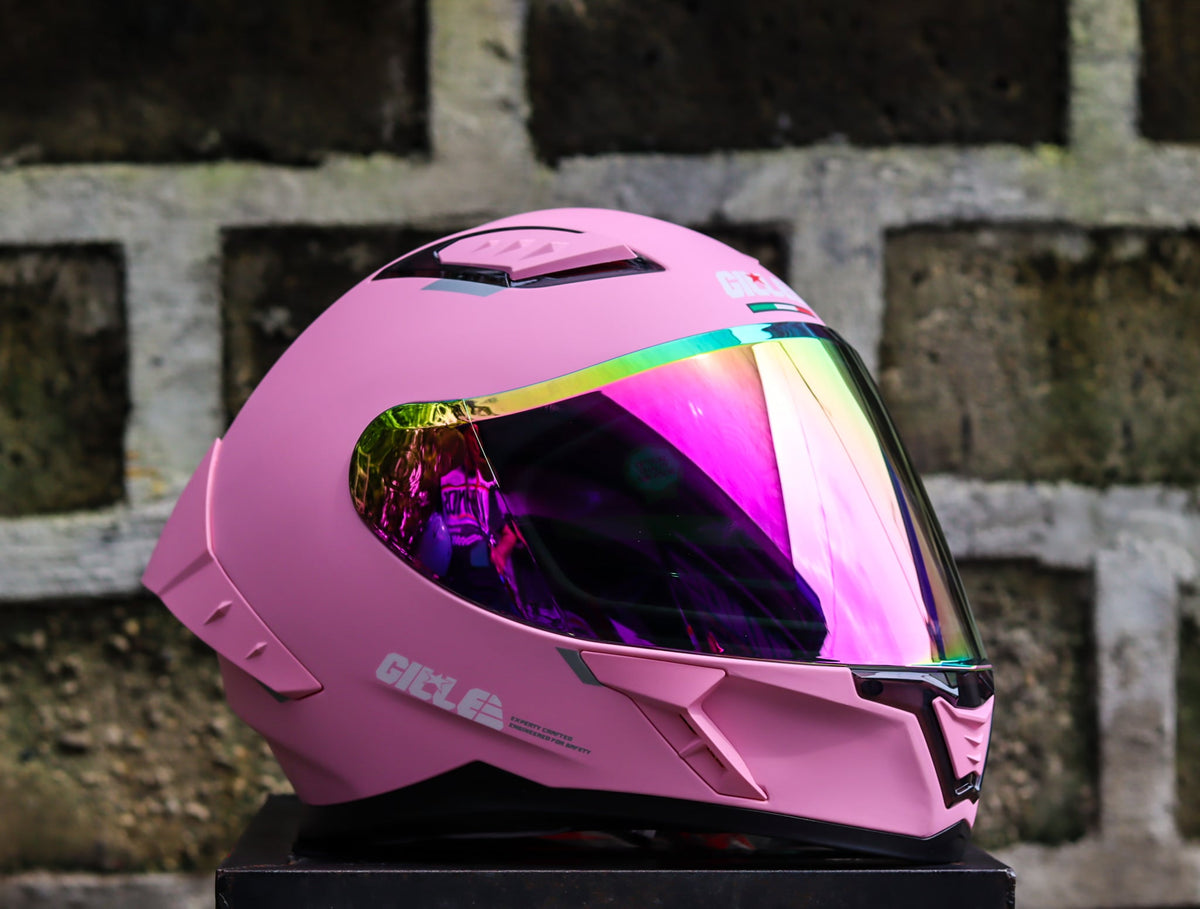 GILLE A118-2 ADIRA MATTE PINK REVO PURPLE RED LENSWITH FREE CLEAR