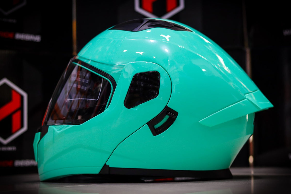 HNJ MODULAR 937 GLOSS SKY BLUE (DUAL VISOR) – Kranos Gears