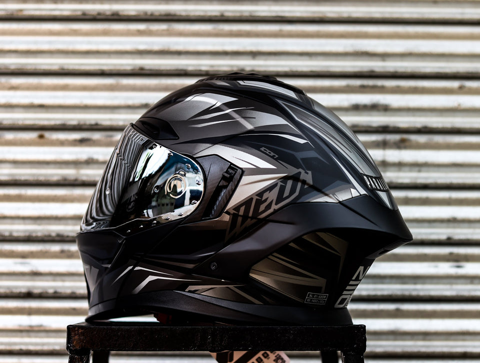 SPYDER NEO ICON GD 3411M SS MATTE BLACK GRAY DUAL VISOR WITH FREE CLEAR LENS