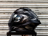 SPYDER NEO ICON GD 3411M SS MATTE BLACK GRAY DUAL VISOR WITH FREE CLEAR LENS