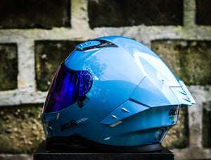 GILLE A118-2 ADIRA BLUE REVO BLUE LENS DUAL VISOR WITH FREE CLEAR LENS