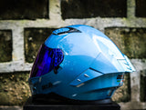 GILLE A118-2 ADIRA BLUE REVO BLUE LENS DUAL VISOR WITH FREE CLEAR LENS