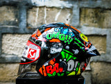 NHK N1 MAX BO BEN BLACK GLOSSY HALF FACE