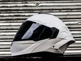 SPYDER NEO ICON PD 4001M S MATTE BAT GRAY DUAL VISOR WITH FREE CLEAR LENS
