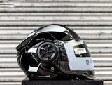 SPYDER REBOOT 2 G 34A1 SS BLACK GRAY WHITE DUAL VISOR WITH FREE CLEAR LENS