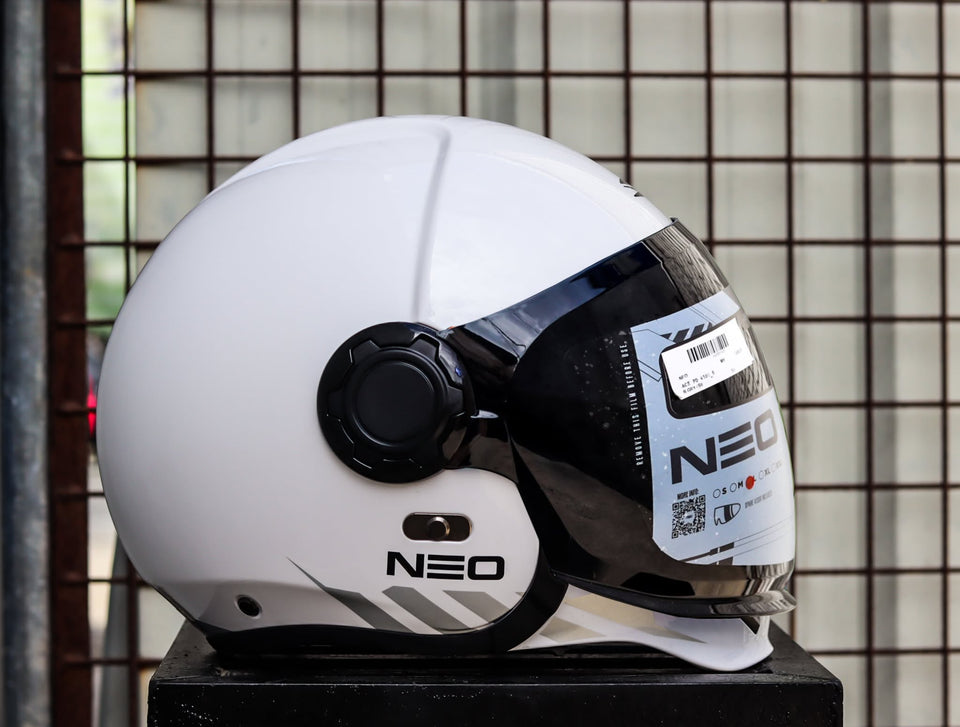 SPYDER NEO ACE PD 1501 S P. WHITE SILVER SO DUAL VISOR WITH FREE CLEAR LENS