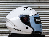 SPYDER FUEL PD 1301 S ARTIC WHITE BLACK SO V2 DUAL VISOR WITH FREE CLEAR LENS