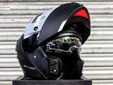 SPYDER ASTRA PD 3401M-B S MATTE BLACK GRAY SO V2 MODULAR DUAL VISOR WITH FREE CLEAR LENS