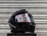 ZEBRA A113 RITZY BLACK (DUAL VISOR) WITH FREE CLEAR LENS