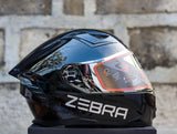 ZEBRA 2023 PARADIGM BLACK WITH FREE CLEAR LENS