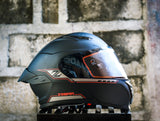 ZEBRA A119 CORRIDA MATTE BLACK MODULAR WITH FREE CLEAR LENS