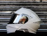 SPYDER FORCE+ PD 1001 SS ARTIC WHITE V2 MODULAR WITH FREE CLEAR LENS
