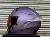 SPYDER FUEL PD 9PF1M S MATTE F PURPLE BLACK SO V2 DUAL VISOR WITH FREE CLEAR LENS