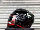 SPYDER REBOOT 2 P 3601 S BLACK RED SO V2 DUAL VISOR WITH FREE CLEAR LENS