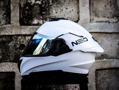 SPYDER NEO SHIFT+ PD 1001 SSIR P. WHITE DUAL VISOR WITH FREE CLEAR LENS