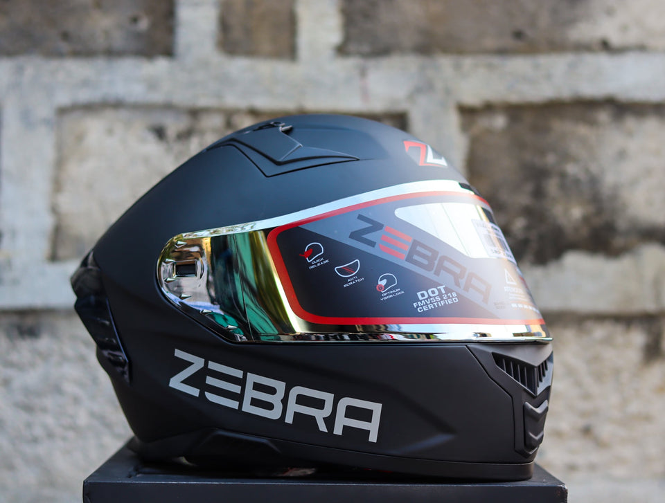 ZEBRA 2023 PARADIGM MATTE BLACK FREE CLEAR LENS