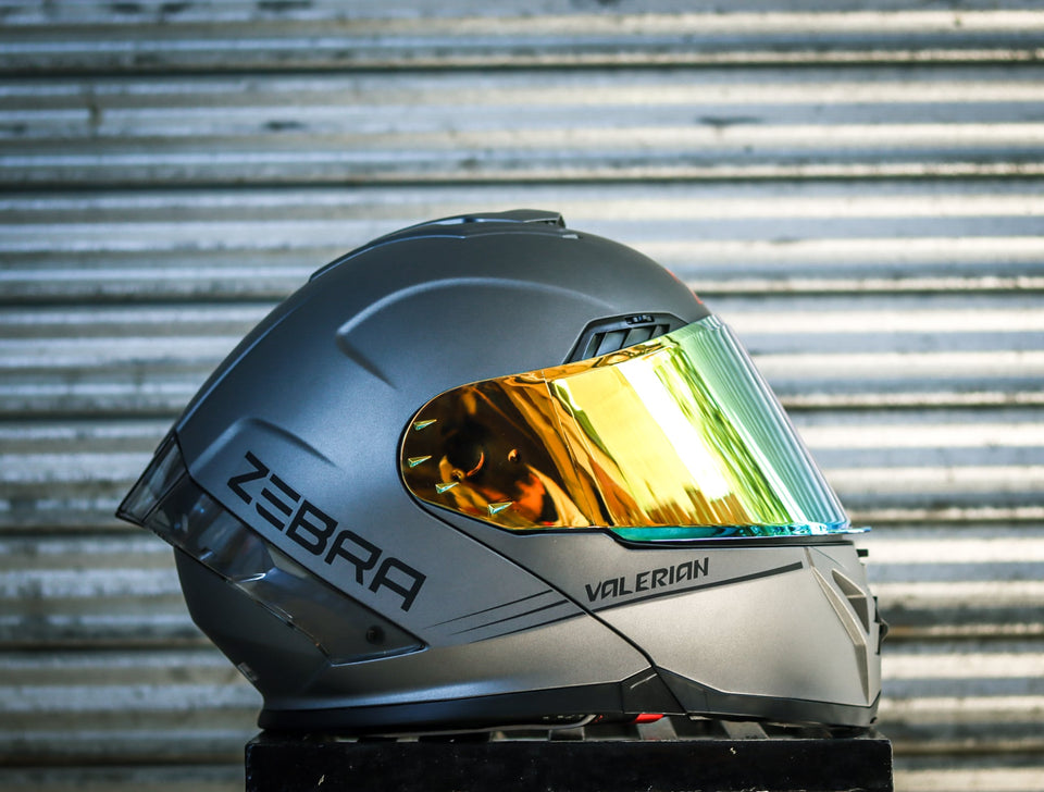 ZEBRA 2027 VALERIAN PLAIN GREY MODULAR WITH FREE CLEAR LENS