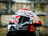 NHK K5R ALONZO # 12 WHITE GLITTER GOLD GLOSSY