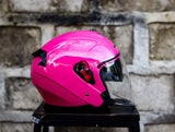 HNJ 006 PINK DUAL VISOR