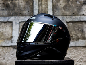 SPYDER FORZA PD 3401M-B SS MATTE BLACK GRAY SO V2 FULLFACE WITH FREE CLEAR LENS