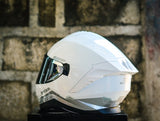 SPYDER SIGMA 1501-W SS ARTIC WHITE SILVER SO V2 FULLFACE WITH FREE CLEAR LENS (Copy)
