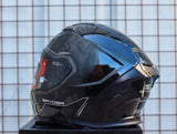 SPYDER CORSA PD 3001 S GLOSS BLACK DUAL VISOR