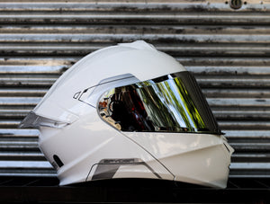 SPYDER FORCE+ PD 1001 SS ARTIC WHITE V2 MODULAR WITH FREE CLEAR LENS