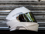 SPYDER FORCE+ PD 1001 SS ARTIC WHITE V2 MODULAR WITH FREE CLEAR LENS