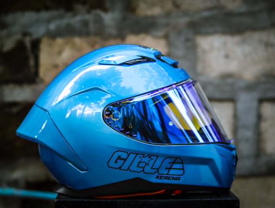 GILLE FF007 KERENA LIGHT BLUE (DUAL VISOR)