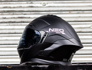 SPYDER NEO ICON PD 3001M S MATTE BLACK DUAL VISOR WITH FREE CLEAR LENS