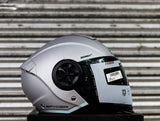 SPYDER REBOOT 2 P 5801M S MATTE SILVER TURQUISE SO V2 DUAL VISOR WITH FREE CLEAR LENS