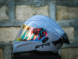 FTR N85 GRAY METALLIC MODULAR WITH FREE CLEAR LENS!