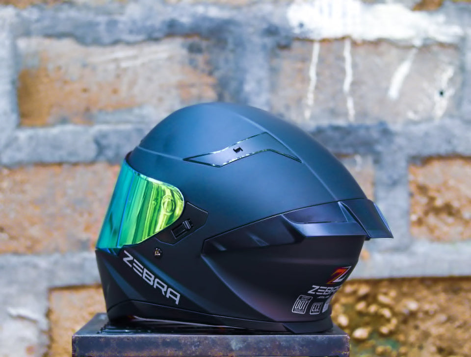 ZEBRA 2026 ATLAS MATTE BLACK WITH FREE CLEAR LENS