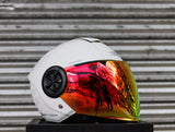 SPYDER REBOOT2 1501 FR ARTIC WHITE SILVER SO V2 DUAL VISOR WITH FREE CLEAR LENS