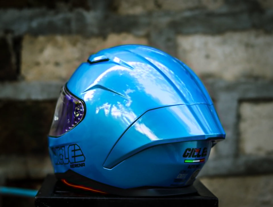 GILLE FF007 KERENA LIGHT BLUE (DUAL VISOR)