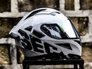 SEC 06041 WHIRLWIND V2 SOLID GREY BLACK (DUAL VISOR)