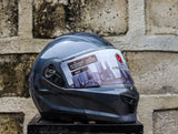 HNJ A119 HONDA GRAY MODULAR DUAL VISOR