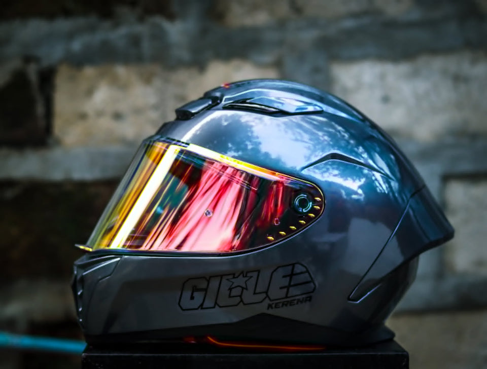 GILLE FF007 KERENA GRAY (DUAL VISOR)