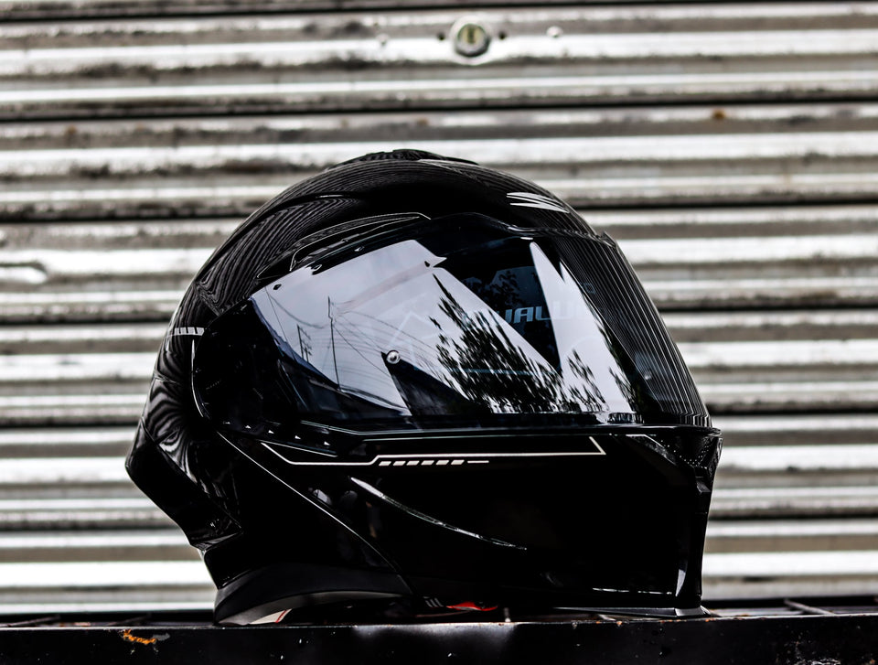 SPYDER NEO ICON PD 3001 S GLOSS BLACK DUAL VISOR WITH FREE CLEAR LENS