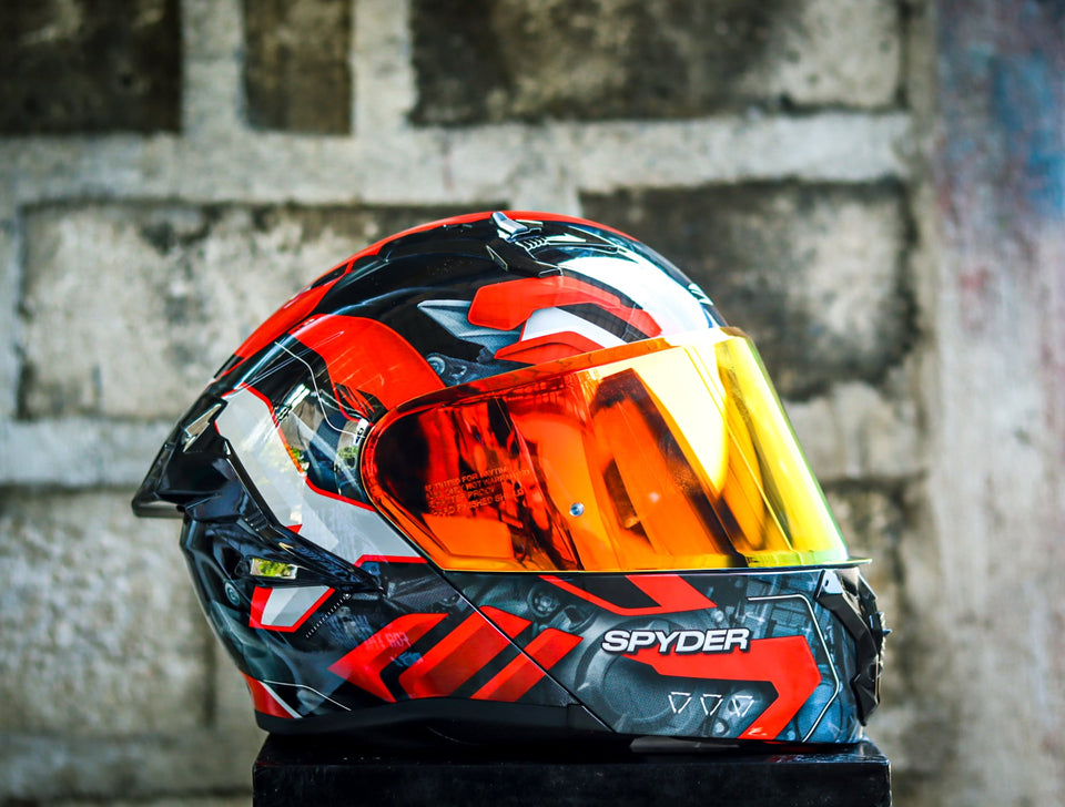 SPYDER ASTRA GD 3611-B FR BLACK RED S1 MODULAR WITH FREE CLEAR LENS