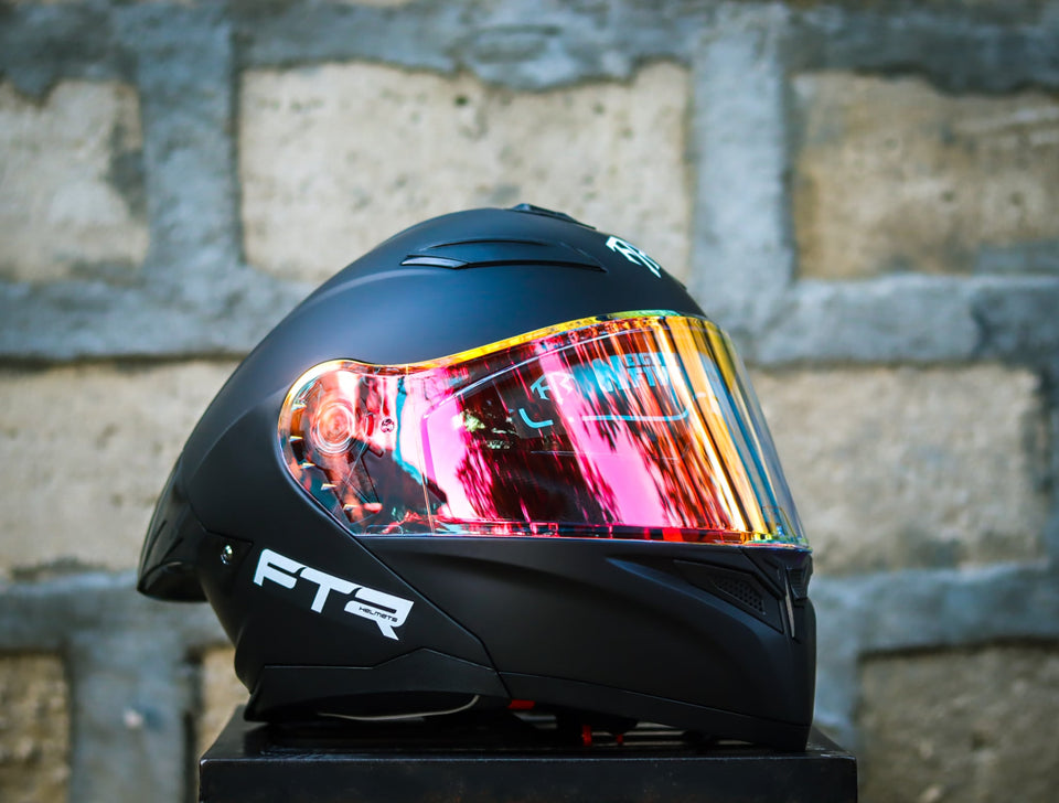 FTR N85 BLACK MATTE MODULAR WITH FREE CLEAR LENS!