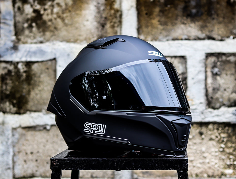 SPYDER STRIKE PD 340M MATTE BLACK GRAY V2 DUAL VISOR