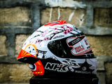 NHK K5R ALONZO # 12 WHITE GLITTER GOLD GLOSSY