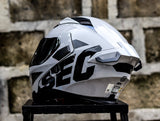 SEC 06041 WHIRLWIND V2 SOLID GREY BLACK (DUAL VISOR)