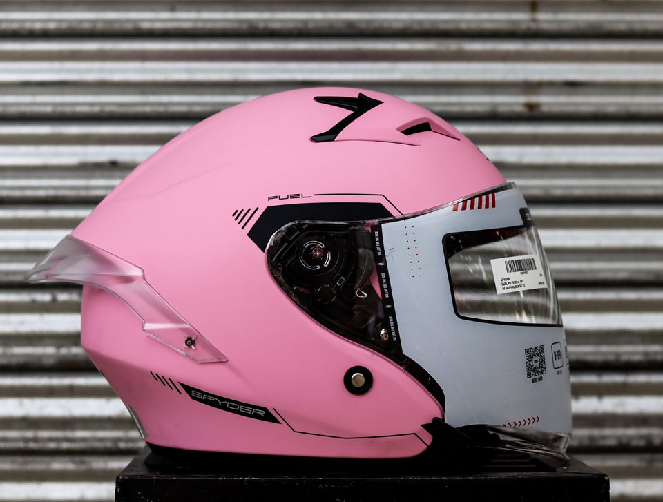 SPYDER FUEL PD 9301M FP MATTE NUDE PINK BLACK SO V2 DUAL VISOR WITH FREE CLEAR LENS