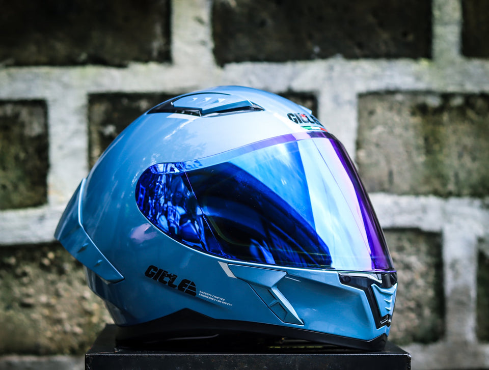 GILLE A118-2 ADIRA BLUE REVO BLUE LENS DUAL VISOR WITH FREE CLEAR LENS