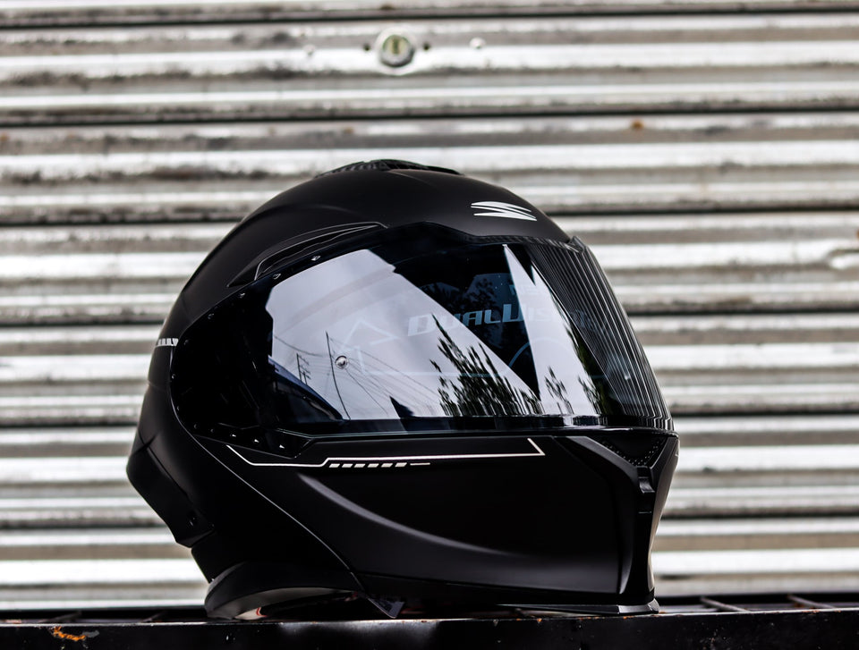 SPYDER NEO ICON PD 3001M S MATTE BLACK DUAL VISOR WITH FREE CLEAR LENS