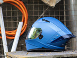 GILLE 843 CIRCUIT MATTE BLUE (DUAL VISOR)