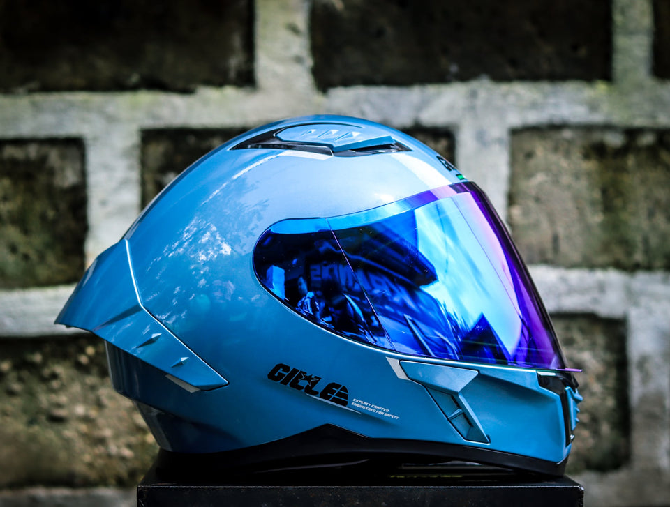 GILLE A118-2 ADIRA BLUE REVO BLUE LENS DUAL VISOR WITH FREE CLEAR LENS