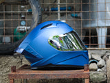 GILLE 843 CIRCUIT MATTE BLUE (DUAL VISOR)